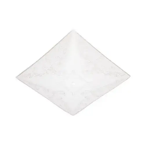 Westinghouse 81807-XCP12 Light Shade/Diffuser, Square, Glass, Clear - pack of 12