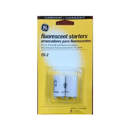 GE 64818-XCP6 Starter FS-2 Fluorescen - 2 per pack x6 packs