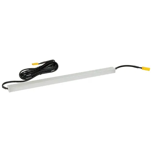 Hafele 833.70.655 Surface Mounted Light Bars, With Inline Dimmer Switch, 12 V, Linkable 30" 101 lm/W 655 lm 81 6.5 W Profile 2103 with Loox LED 2068, Length: 30"; 3000K Warm white