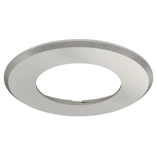 Hafele 833.72.126 Recess Mounted Housing Trim Ring, for Loox LED 2025/2026 round round, Silver colored Silver colored