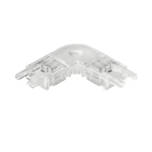 Hafele 833.89.188 Corner connector, Hafele Loox5 for LED strip light, multi-white, 8 mm (5/16") Left or right, 90 degree rigid, Length: 24 mm, width: 24 mm, 3.5 A