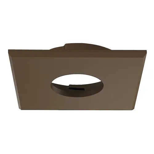 Hafele 833.89.234 Recess Mount Trim Ring, Square, For Hafele Loox5 LED 2090/3090 square Brown Brown
