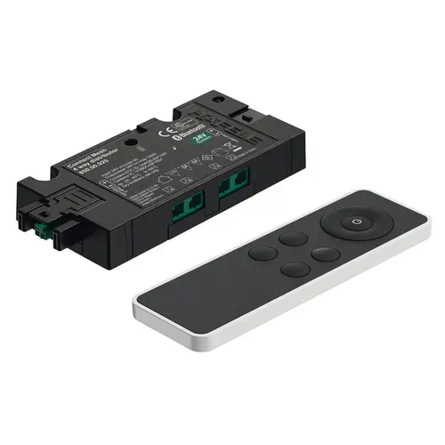Hafele 850.00.982 Distributor and Remote Control Set, Hafele Connect Mesh Eco, 4-port, Monochrome, 24 V Connected in the factory for immediate start-up, 72 W Black