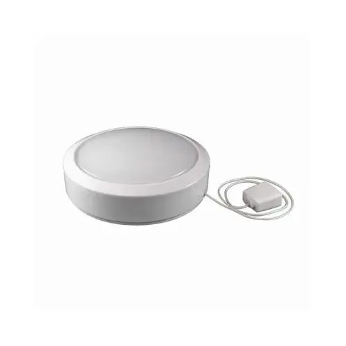 Westek BL-PSTG-W Pull String Utility Light, AA Battery, 1-Lamp, LED Lamp, 90 Lumens, 4000 K Color Temp, White