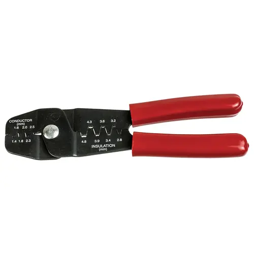 Hafele 006.17.011 Terminal Crimper, Molex for Hafele Loox5 LED silicone strip lights, Gray and red black/red