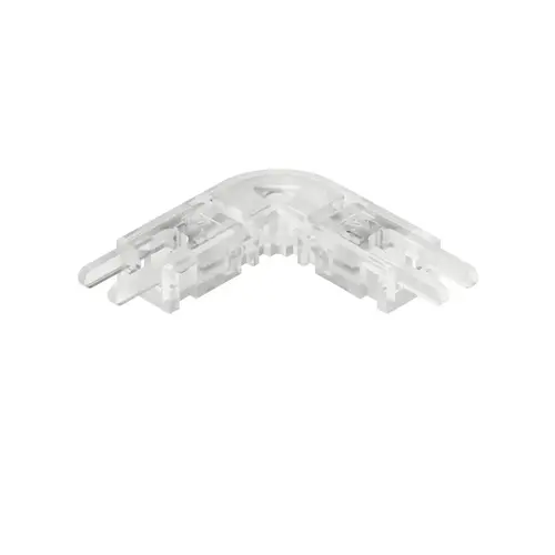 Hafele 833.89.190 Corner connector, Hafele Loox5 for LED strip light monochrome 5 mm (3/16") 90 degree rigid, L x W: (13/16 x 13/16") 21 x 21 mm, 3.5 A