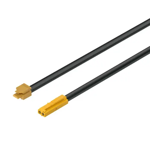 Hafele 833.95.830 Lead with Snap-In Connector, Hafele Loox5, modular 2,000.00 mm 5.00 A 78 3/4" 18.00 For monochrome and tunable white 2-wire, Cable length: 2 m (78 3/4"), 12V