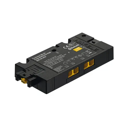 Hafele 850.00.959 Distributor, Hafele Connect Mesh Eco, 4-port, 12 V Individual component for set extension, 36 W, Individual component for extending the set, RGB Black