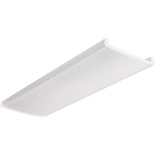 Lithonia Lighting D2LB48 1-1/2 ft. x 4 ft. Wraparound Clear Prismatic Lens