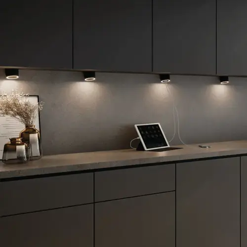 Richelieu Hardware 260036024124170 UNIKA - LED Luminaire For Under-Cabinet Lighting Steel