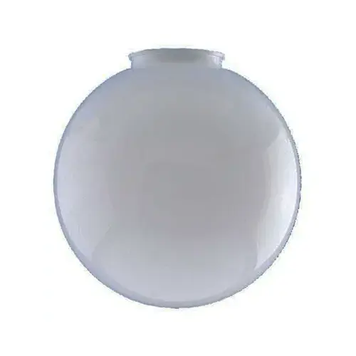Westinghouse 81869-XCP6 Light Shade, 6 in Dia, Globe, Polycarbonate, White - pack of 6