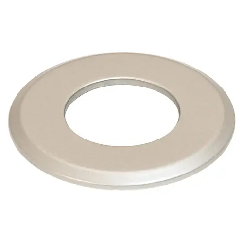 Hafele 833.72.186 Round Recessed Mount Trim Ring, for Hafele Loox and Hafele Loox5 LED drill hole diameter 35 mm round round, Matt nickel matt, Nickel plated