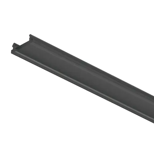 Hafele 833.95.996 Diffuser, Hafele Loox5 for profiles 1103/1105/1106/2102/2103/2104 2,000.00 mm  20 % Width: (7/16") 11 mm, Length: 2300 mm, black black
