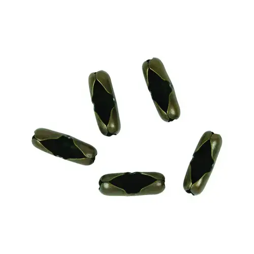 Jandorf 60351 Chain Connector, #6 Chain, Rustic Bronze - pack of 5