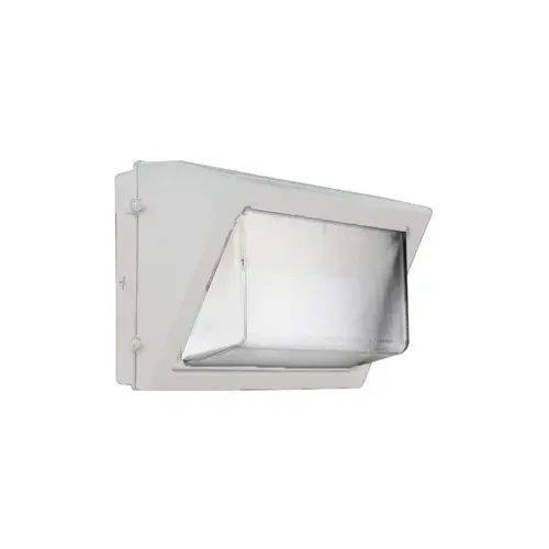 Medinah Power WPLL-80T120W-3CCT-DV2-PC-CL-WH LED Wall Pack Series, 80W To 120W Wattage, 3 CCT Selectable, White Finish