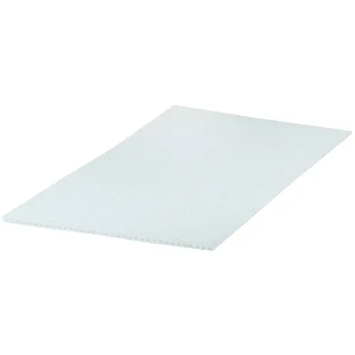 PLASKOLITE 1199241A-XCP10 2 Ft. x 4 Ft. x 1/2 In. Egg Crate White Styrene Light Panel - pack of 10