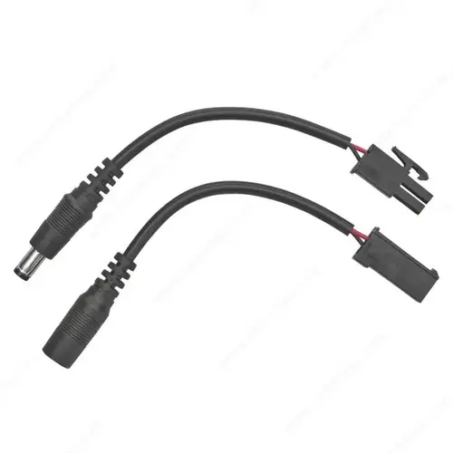 Richelieu Hardware L24VDC3INADPBL 12V-To-24V Adaptor Cord Black