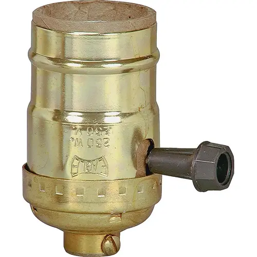 Eaton BP925ABD Lamp Holder, 250 V, 250 W, Brass
