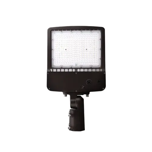 Medinah Power ARLL-300W-50K-DV2-PC-T3-BZ LED Area Light, 300W Wattage, 5000K CCT, Bronze Finish