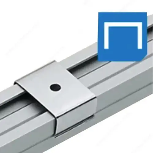 Richelieu Hardware LXSQRUCLP10-XCP3 TRESCO Infinex U-Clip Mounting Options - pack of 3