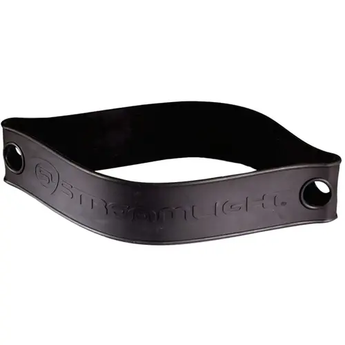 Streamlight, Inc 99075 Rubber Helmet Strap, Black, Used with 3N, 2AA Series, and 4AA Xenon/LED Series Flashlights