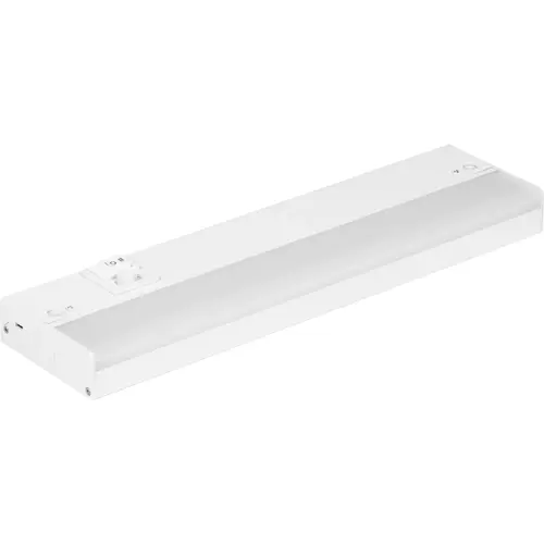 Task Lighting L-BL12-WT-TW 11-7/8" 120-Volt Bar Light, Dimmable and 3-Color Selectable, White