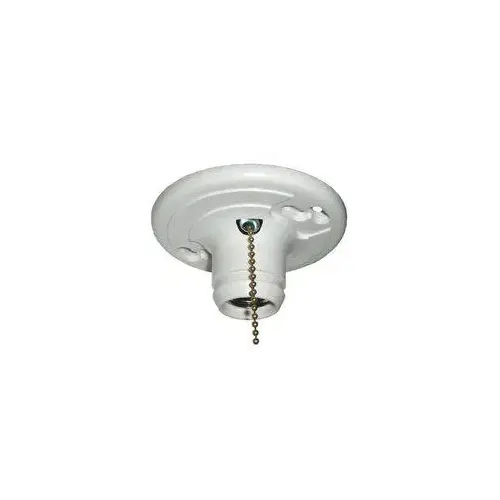 Allied Moulded LH-12P Lamp Holder, 250 V, 660 W, White