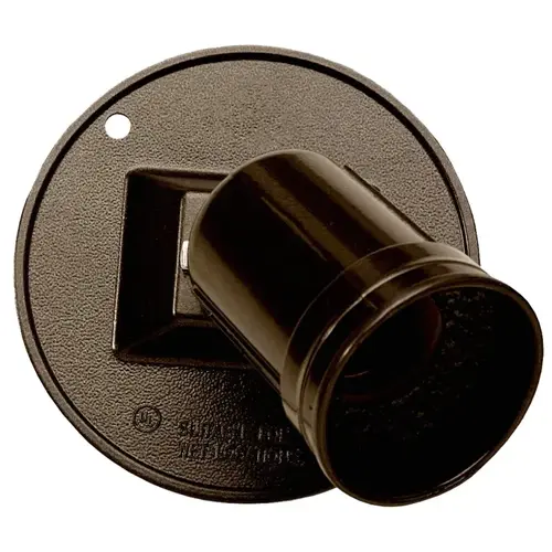 BWF 93101AB-1 Lamp Holder, Metal Housing Material, Bronze