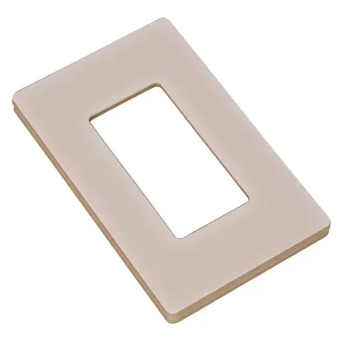 Hafele 820.66.453 Wall Plate, Diva Light almond almond coloured