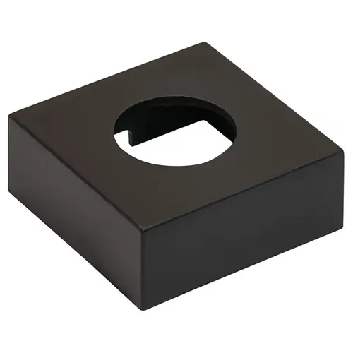 Hafele 833.72.180 Square Surface Mount Trim Ring, for Hafele Loox and Hafele Loox5 LED drill hole diameter 35 mm square square, Black Black