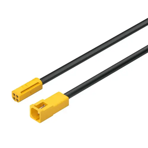 Hafele 833.93.731 CL3R Extension Lead, Hafele Loox5 multi-white, 12 V, 20 AWG 78 3/4" for Loox5 multi-white lights; designed to be routed behind drywall, Length: (78 3/4") 2000 mm, CL3R