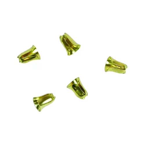 Jandorf 60355 Pull Chain Bell, Brass, For: #6 Chain - pack of 5
