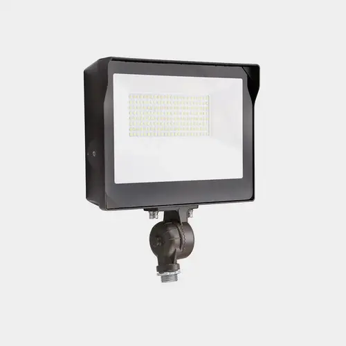 Medinah Power FLLS-80W-50K-DV2-PC-CL-BZFM LED FLood Light Series, 80W Wattage,5000K CCT