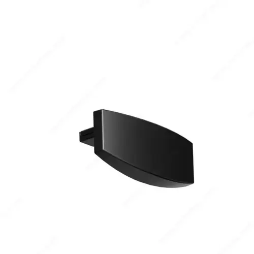 Richelieu Hardware 3014112290 Profile Accessories ~ End Caps Black