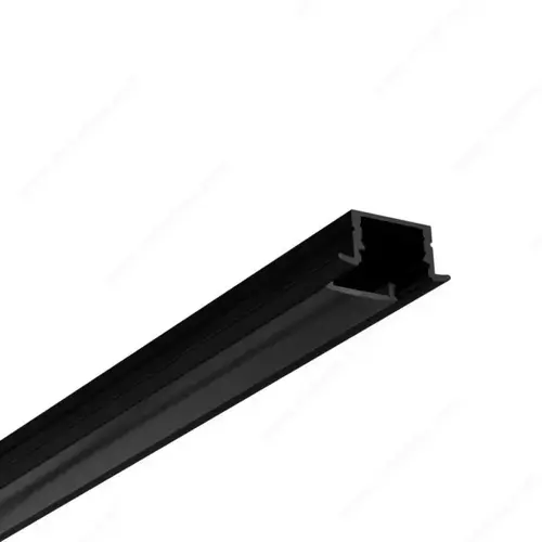Richelieu Hardware 301413009690 Recessed Profile Black