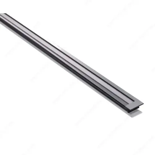 Richelieu Hardware 811254512290 Minimalist recessed LED light Black
