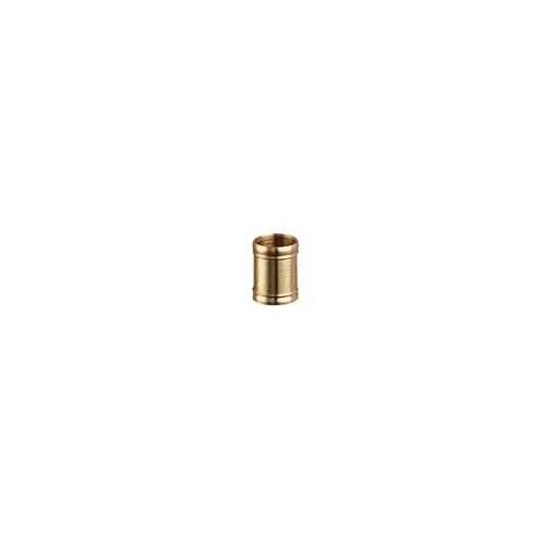 Westinghouse 70162 Light Coupling Brass Coupling 1/8" I.P. 2/Carded Brs Finish Polished Brass