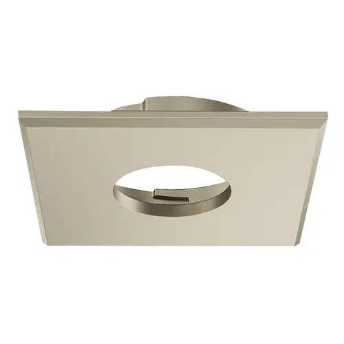Hafele 833.89.230 Recess Mount Trim Ring, Square, For Hafele Loox5 LED 2090/3090 square Matt nickel matt, Nickel plated