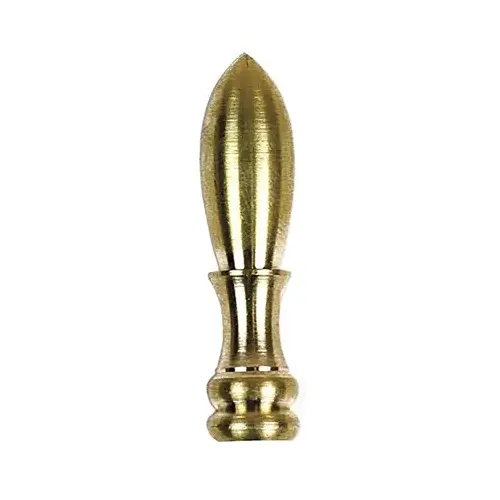 Jandorf 60106 Bullet Finial, Brass