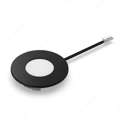 Richelieu Hardware P0011242000900 ORION -Puck Light with One or Three CCT Black