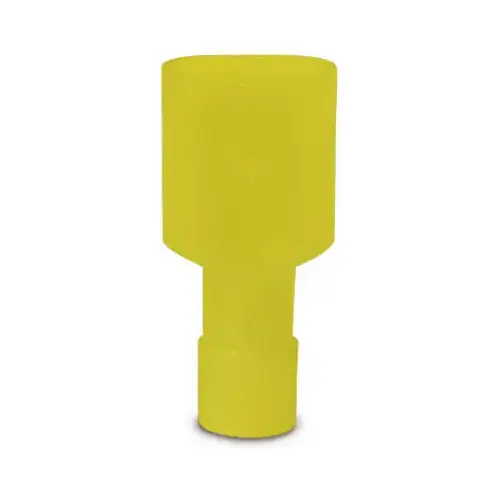 Gardner Bender 21-155F Female Disconnect 12-10 Ga. Insulated Wire Yellow Yellow