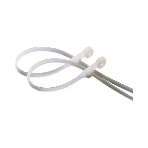 Gardner Bender 45-308MT Mounting Cable Tie, Nylon, White, 8-In   pack of 20