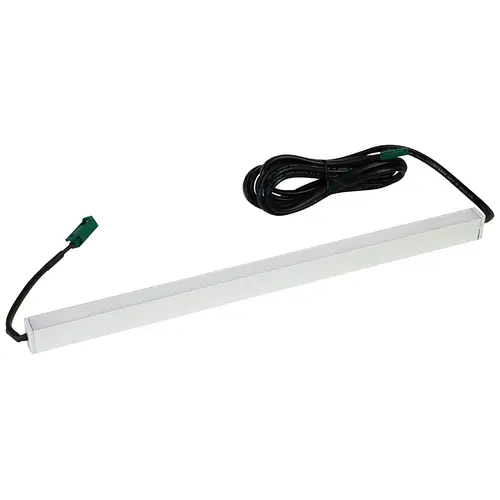 Hafele 833.70.949 Surface Mounted Light Bars, With Inline Switch, 24 V 30" 84 7.3 W Profile 2103 with Loox LED 3045, 30" Length; 3000K warm white