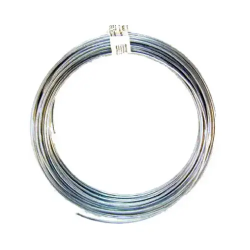 Hillman 123184-XCP12 Wire 0.101 - 0.106" D X 50 ft. L Galvanized Steel 12 Ga. Galvanized - pack of 12