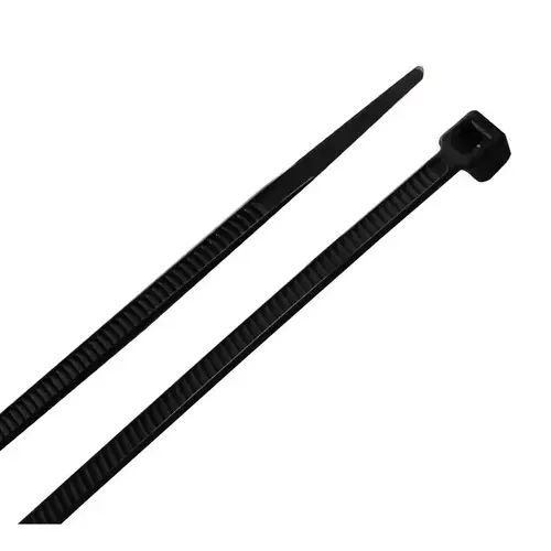 Home Plus LH-I-140-5-BK Cable Tie 5.7" L Black Black