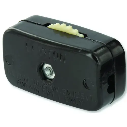 Leviton C30-00423-03K Cord Switch, 3/6 A, 125/250 V, Brown