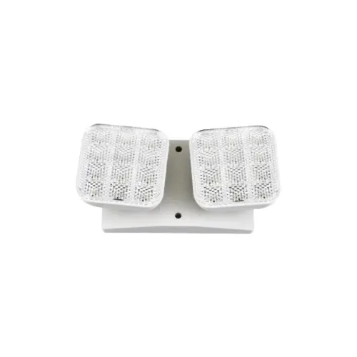 Medinah Power ESC-02-IR-2H-WH (Indoor) LED Double Head Indoor Remote, 2.4W, 200 Lumens, White Finish