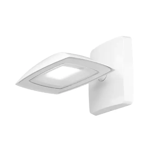 PROBRITE FSNX15-5CCT-WH Fusion Flood Or Wall Light Series Combo,15W Wattage,1600 Lumens Output, White Finish