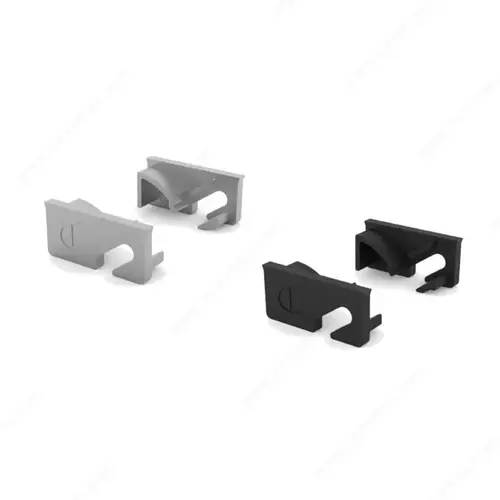 Richelieu Hardware 413900 Blade-In Profile Cover Black