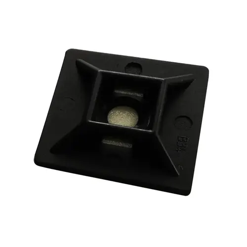 Steel Grip MP-30-1-UV5 Cable Tie Base Mount 1" L Black Black